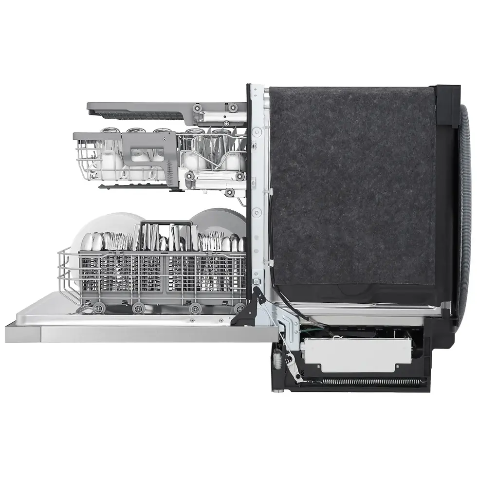 Thumbnail: copy of LG LDFC3532S Dishwasher, 24 inch Exterior Width, 50 dB Decibel Level, St