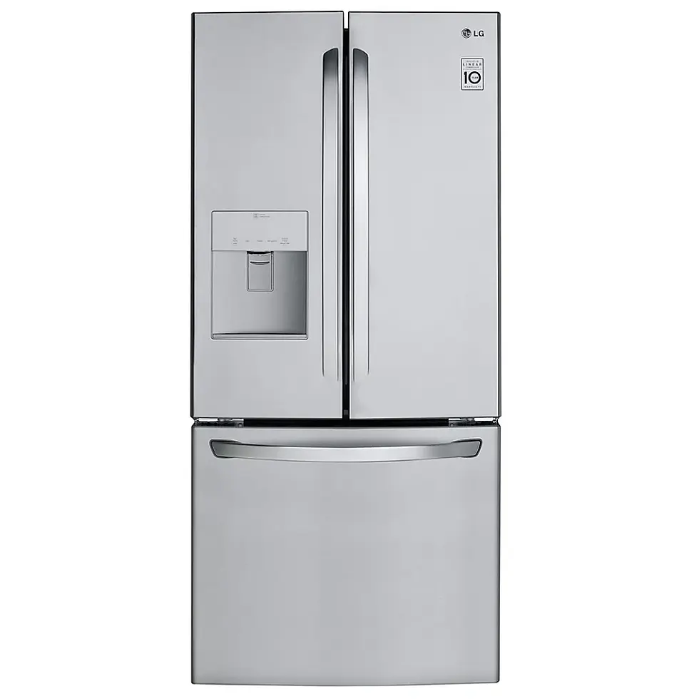 LG LRFWS2200S French Door Refrigerator, 30 inch Width.