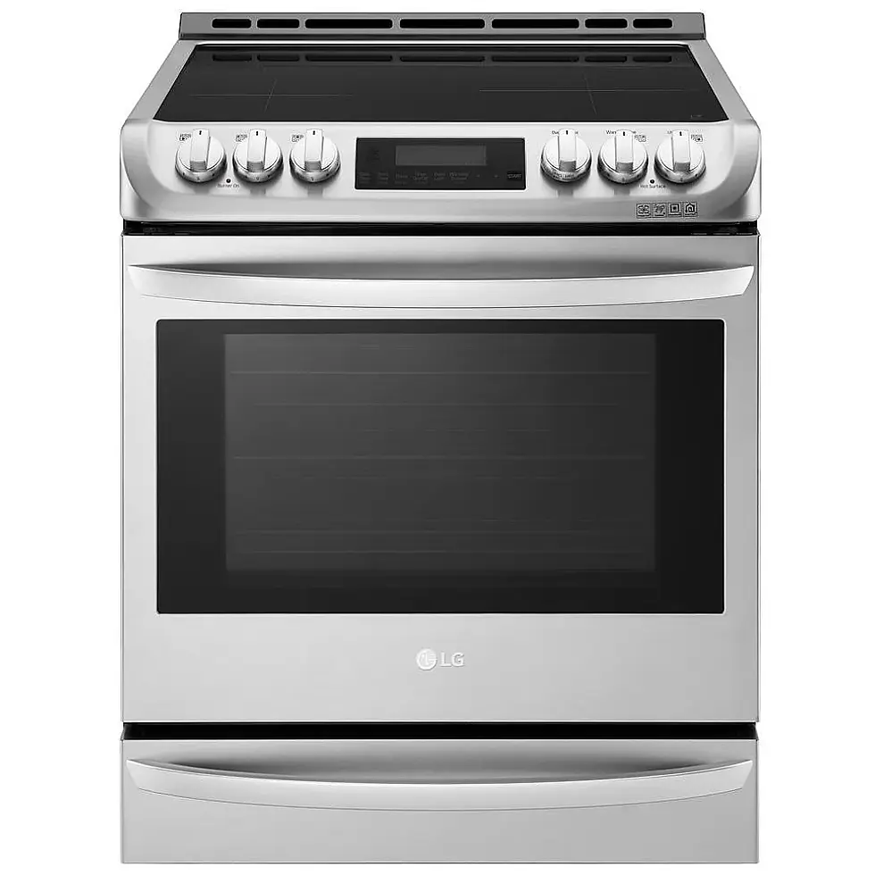 LG LSE4617ST Electric Range, Electric, 30 Exterior Width, Self Clean, Conve