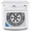 Thumbnail: LG WT7150CW Top Load Washer, 27 inch Width
