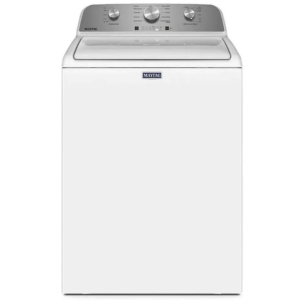 Maytag MVW4505MW Top Load Washer, 27 3/4 inch Width, Agitator, 5.2 cu. ft
