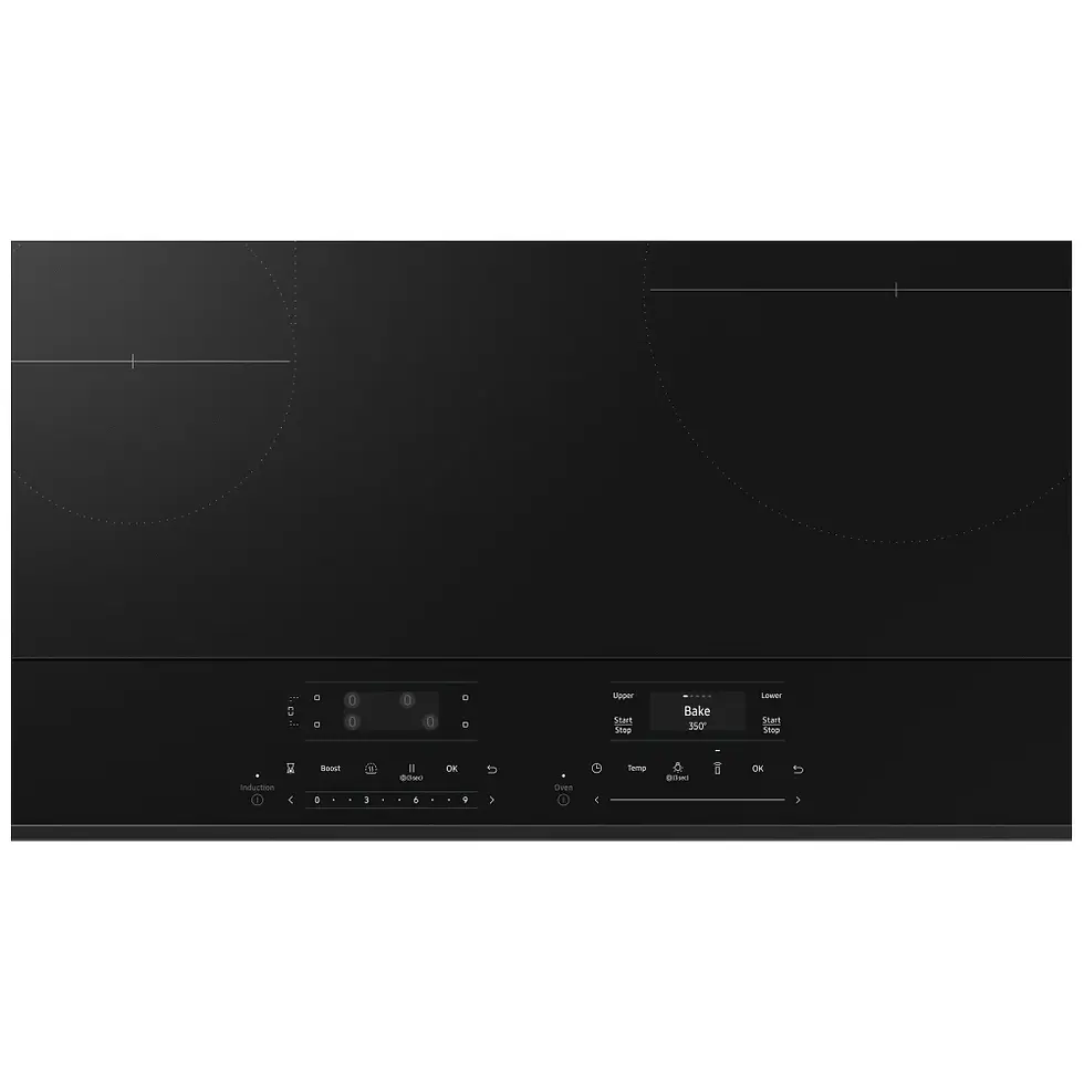 Thumbnail: 🔥Samsung NSI6DG9550SRAC Induction Range, 30 inch Exterior Width, Self Clean