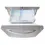 Thumbnail: LG LRFWS2200S French Door Refrigerator, 30 inch Width.