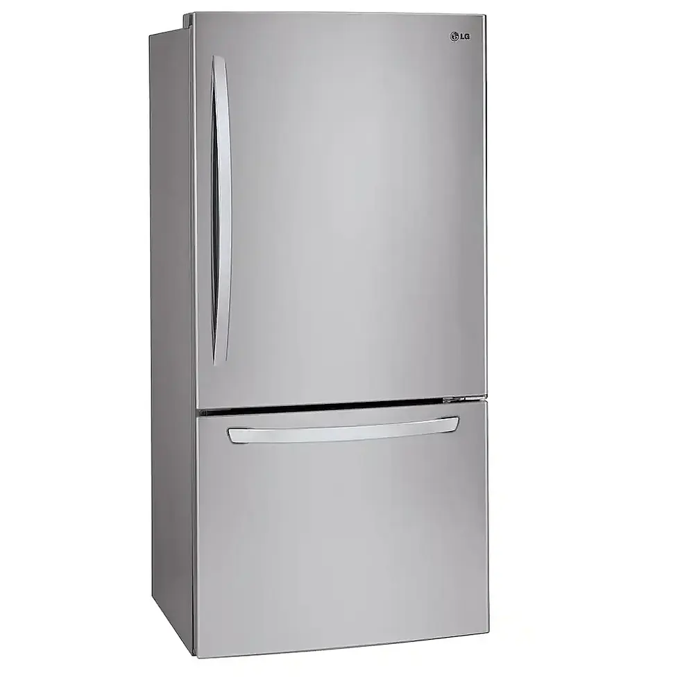 Thumbnail: LG LRDNS2200S Bottom Freezer Refrigerator, 30 inch Width, ENERGY STAR Certified