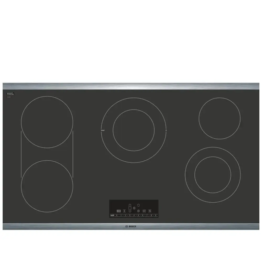 Bosch 800 Series NET8668SUC Electric Cooktop, 36 inch Exterior Width