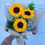 Thumbnail: 3 Stem Large Sunflower Bouquet