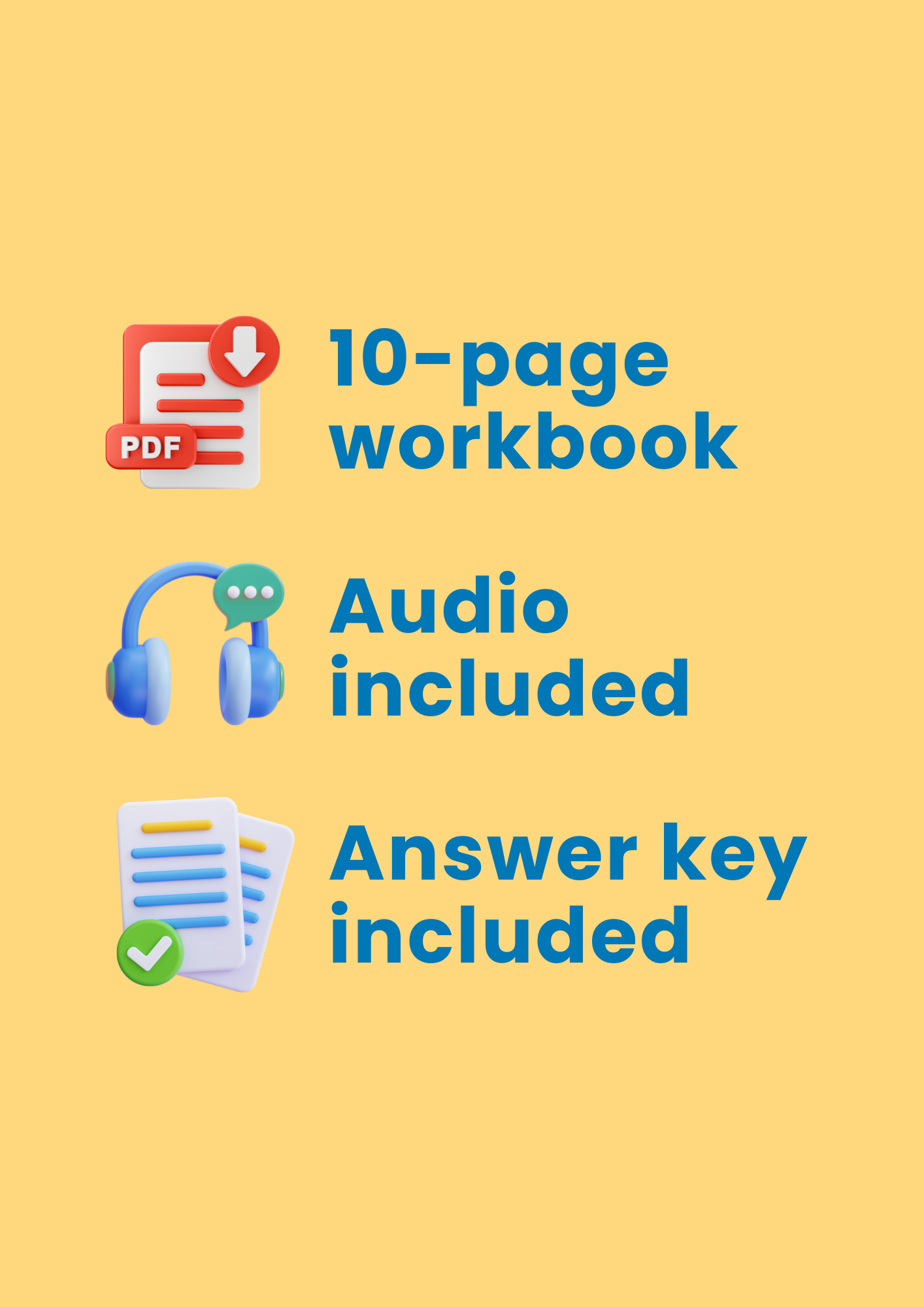 📒 Present Subjunctive Practice Workbook (PDF + Audio)
