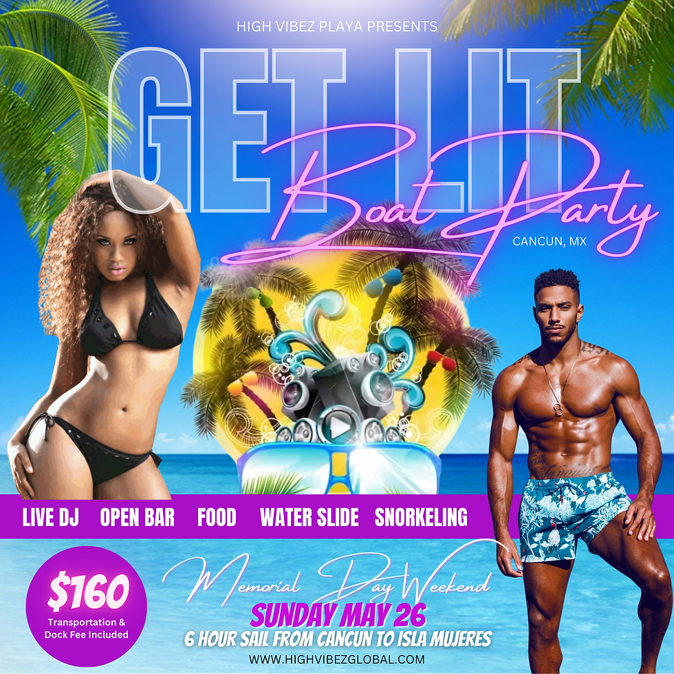 Get Lit Boat Party - Memorial Day Weekend