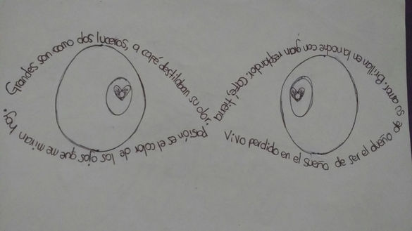 A esos ojos