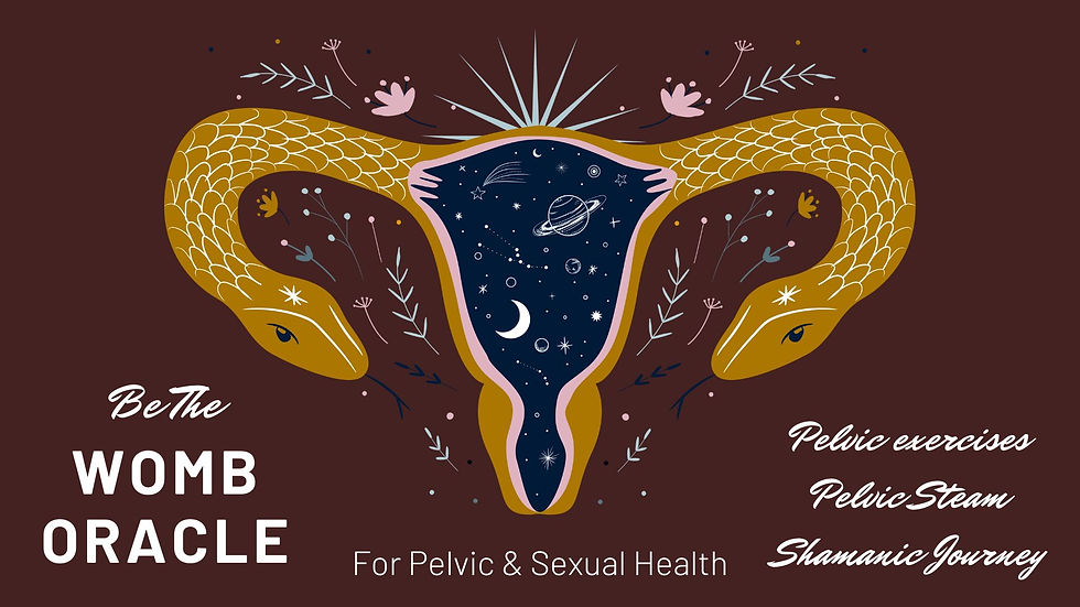 Be The Womb Oracle for Pelvic & Sexual Health