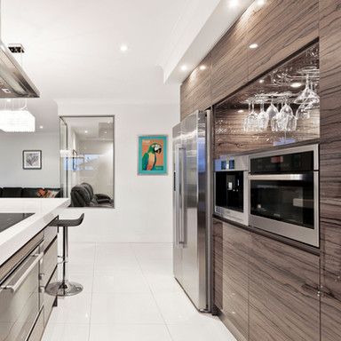 Modern Stainless Steel Kitchen