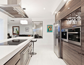 Modern Stainless Steel Kitchen