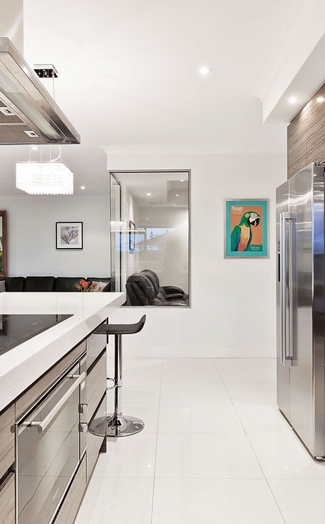 Modern Stainless Steel Kitchen