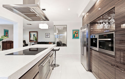 Modern Stainless Steel Kitchen