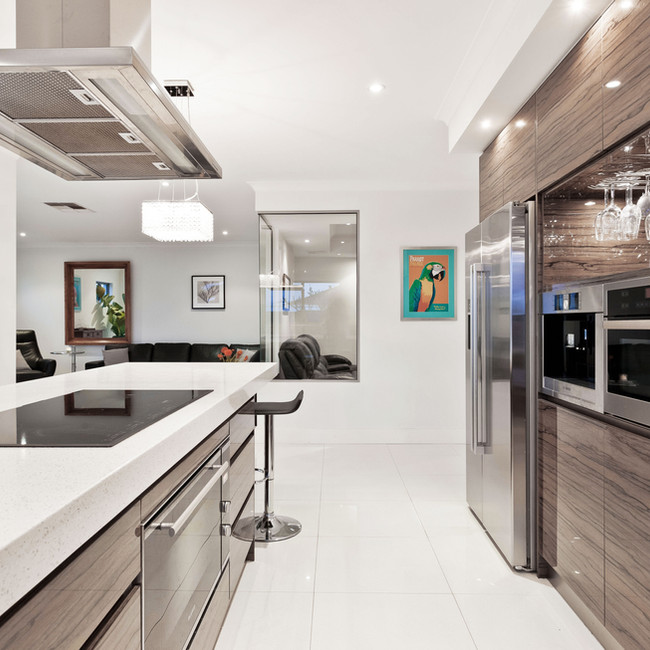 Modern Stainless Steel Kitchen