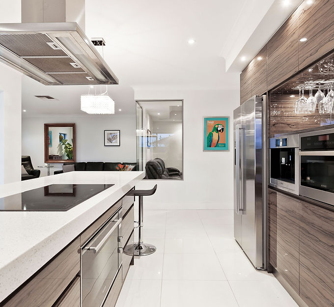 Modern Stainless Steel Kitchen