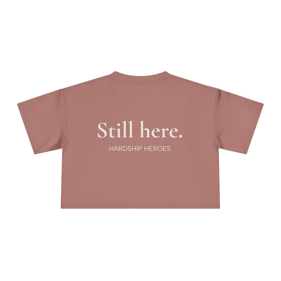Thumbnail: Still Here. Women's Crop Tee 