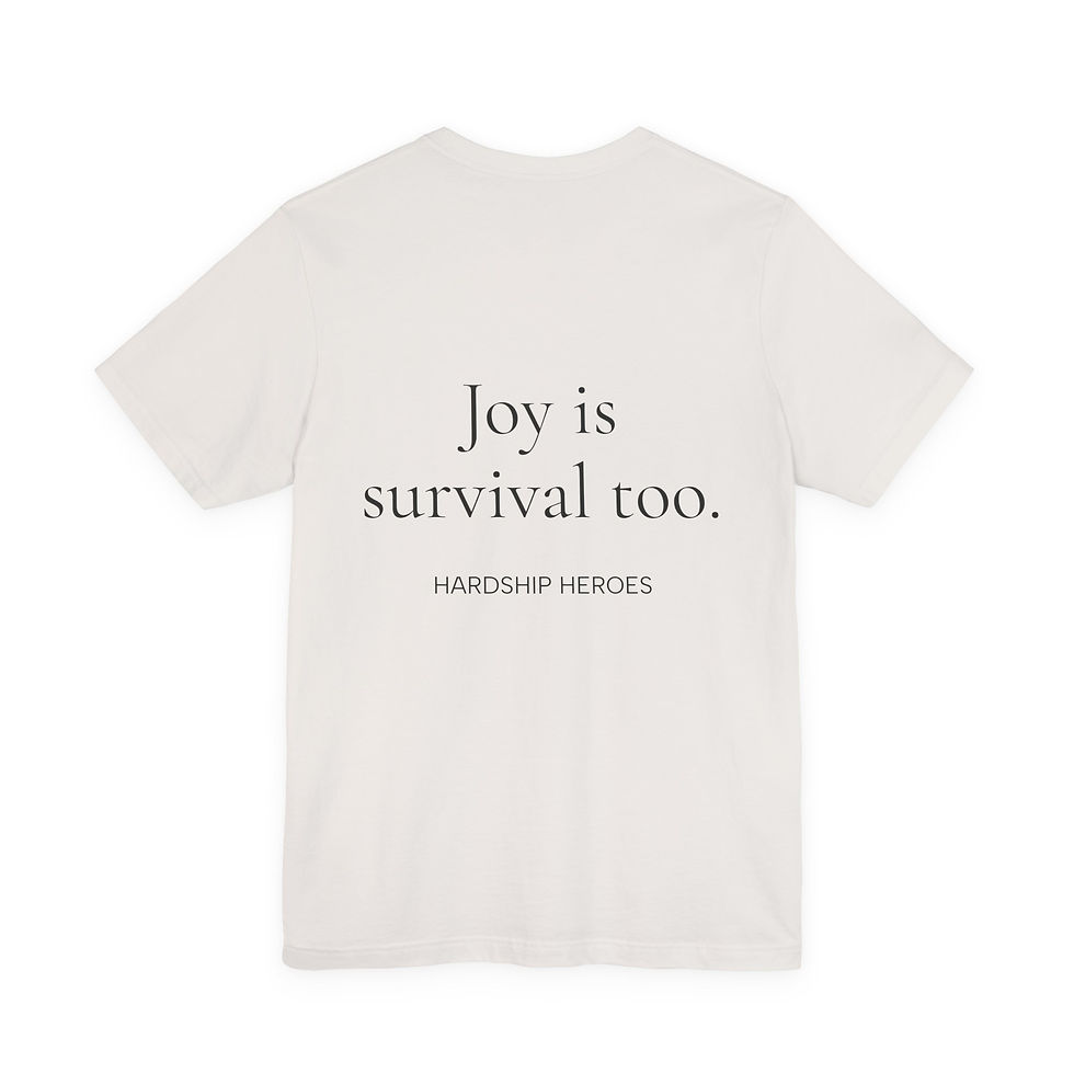 Thumbnail: Joy Is Survival Too. T-Shirt