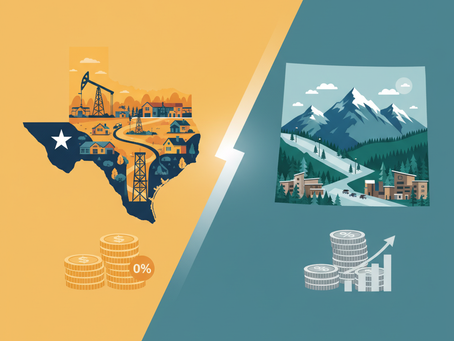 Founder Equity Tax: Colorado vs Texas