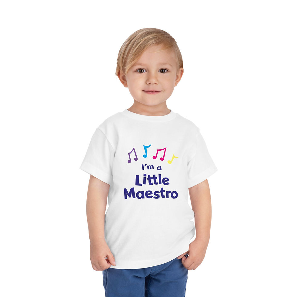 Thumbnail: Little Maestros Toddler Tee White