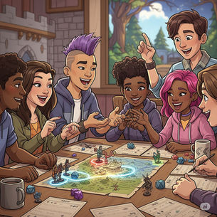 Mais que um Jogo: Os Incríveis Benefícios de Jogar RPG