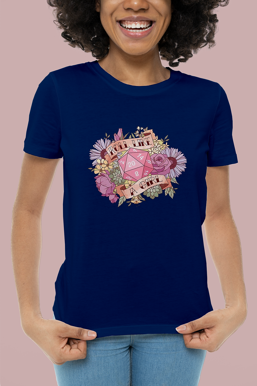 Camiseta Roll Like a Girl