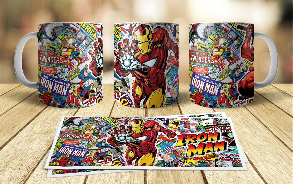 Caneca Homem de Ferro