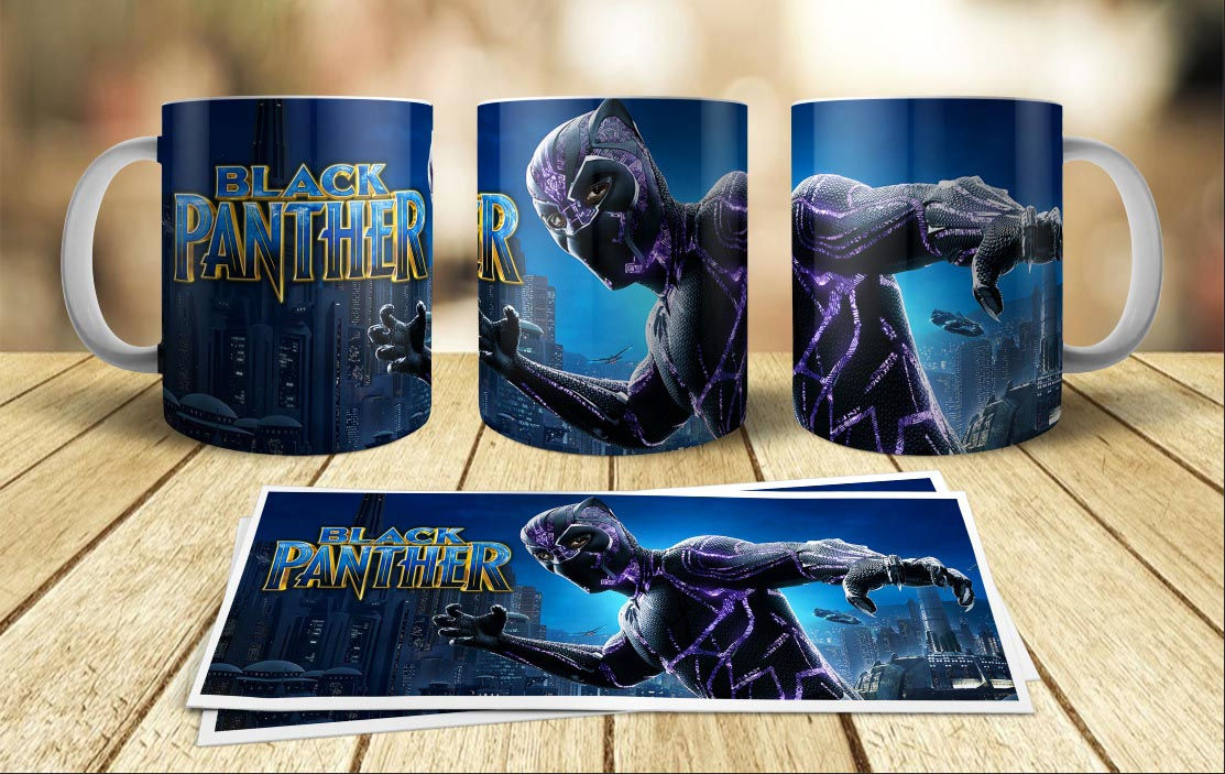 Caneca Pantera Negra