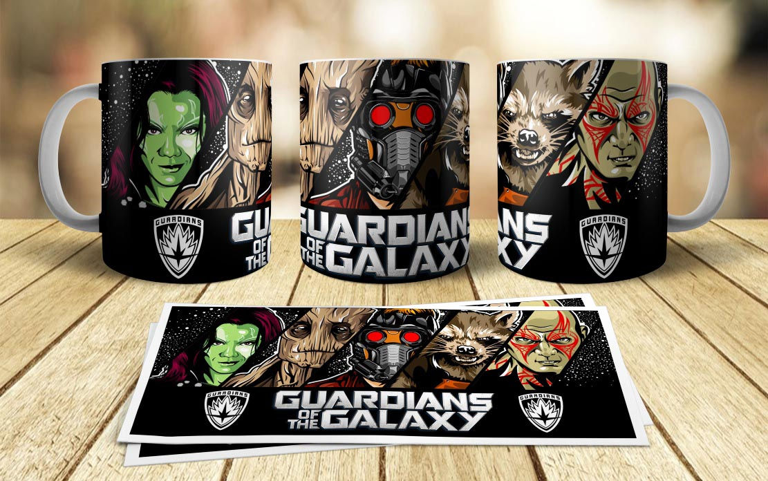 Caneca Guardiões da Galáxia