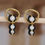 Thumbnail: Scallop Pebble Diamond Earring