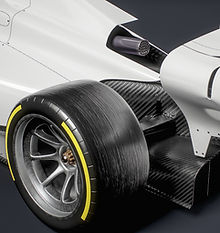 Dallara F2 2024 Formula 2 Race Car White Mockup PBR 3D model