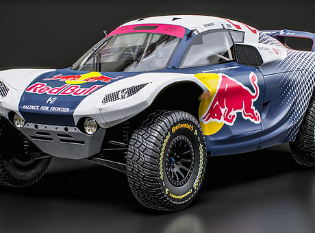 Pioneer 25 Hydrogen race car Red Bull livery for Extreme H 2025  Low-poly PBR 3D model