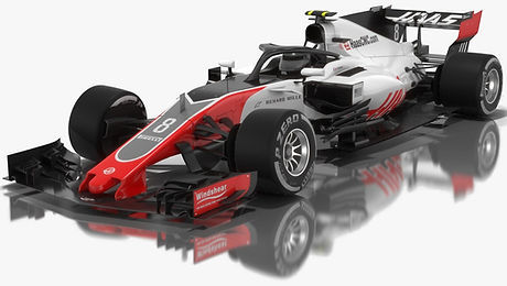 ​Haas F1 Team VF-18 Season 2018 3D model