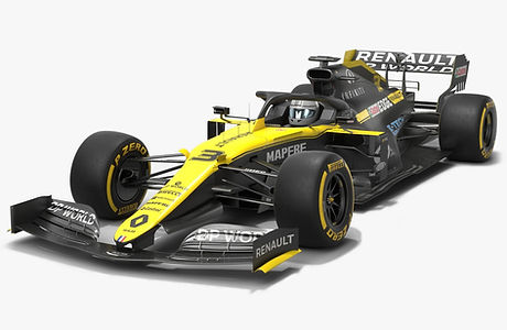 Renault F1 R.S.20 Formula 1 Season 2020 Low-poly PBR  3D model