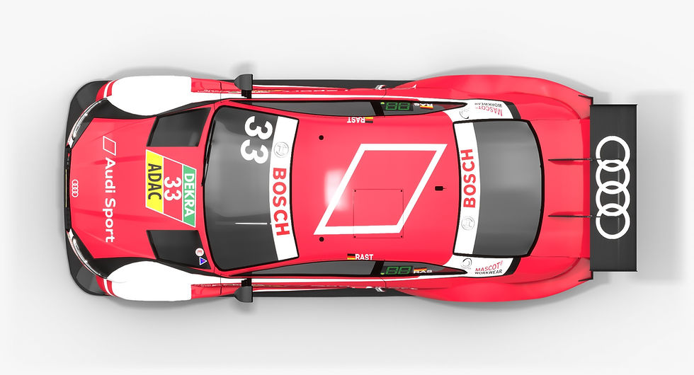 Audi RS5 DTM #33 R.Rast 2018 3Dmodel