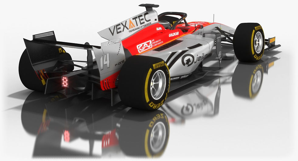 Campos Vexatec Racing Formula 2 Season 2018 3D model
