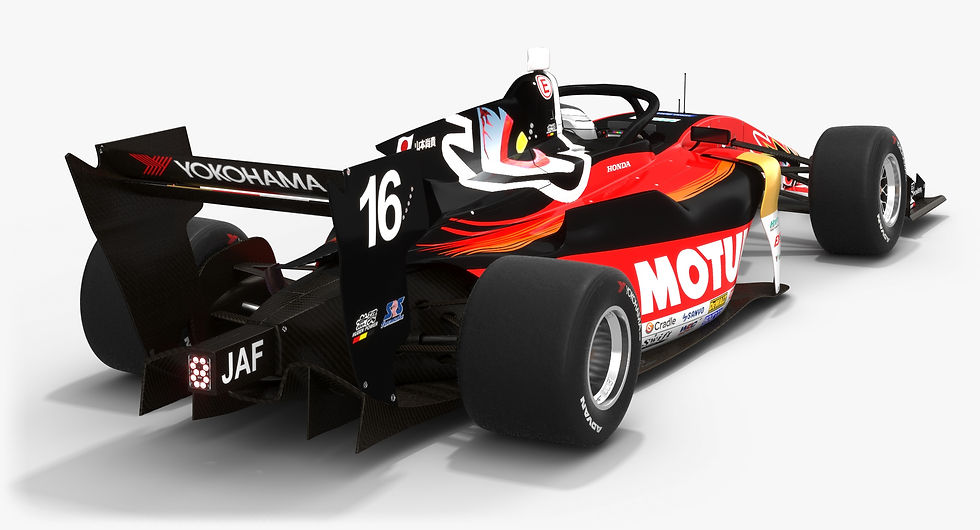 Team Mugen #16 Super Formula 2019 3D