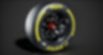 Formula 3 Slick Wheels F3 Season 2025 PBR 3D model