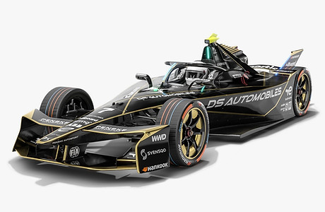 DS Automobiles Formula E 2025-2026 Season 12 Gen3 EVO Race Car PBR 3D model