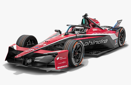 Mahindra Racing Formula E 2025-2026 Season 12 Gen3 Evo Race Car PBR 3D model