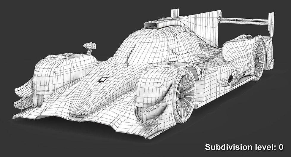 Jackie Chan DC Racing Oreca 07 LMP2 WEC Season 2018 3D model
