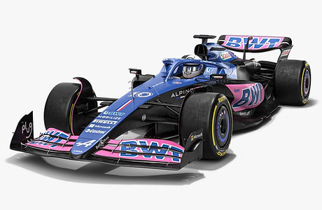 Alpine A523 Blue Livery F1 Team Formula 1 Season 2023 Race Car Low-poly PBR  3D model