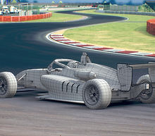 Tatuus USF-22 Season 2022 Race Car 3D model