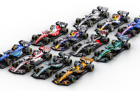Formula 1 Season 2026 F1 Race Car Collection PBR 3D models