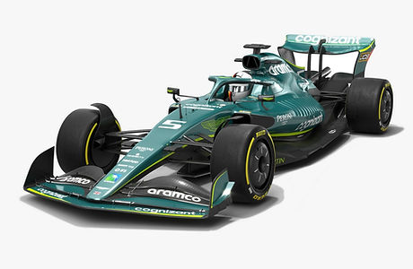 Aston Martin F1 Team Season 2022 Formula 1 race car Low-poly PBR  3D model