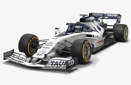 Scuderia AlphaTauri F1 AT01 Formula 1 Season 2020 Low-poly PBR  3D model