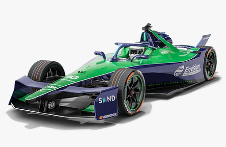 Envision Racing Formula E 2025-2026 Season 12 Gen3 Evo Race Car PBR 3D model
