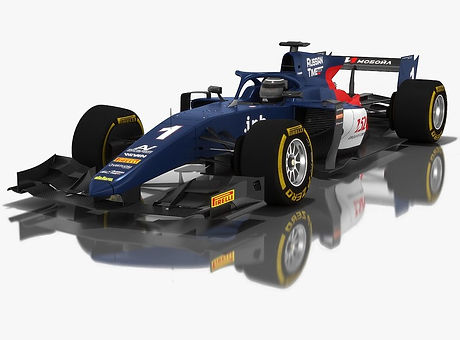 Russian Time Formula 2 Season 2018 3D model
