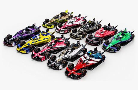Formula E Season 12 2026 Race Car Collection PBR 3D models