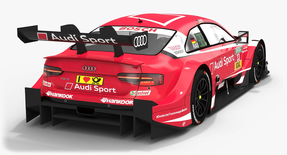 Audi RS5 DTM #33 R.Rast 2018 3Dmodel